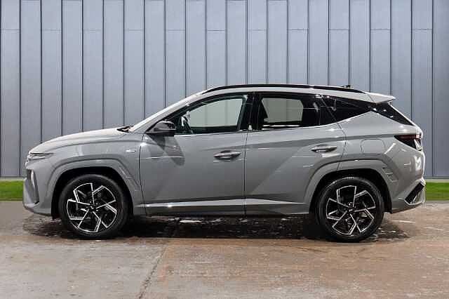 Hyundai TUCSON 1.6 T-GDi MHEV N Line S DCT 4WD Euro 6 (s/s) 5dr Grey