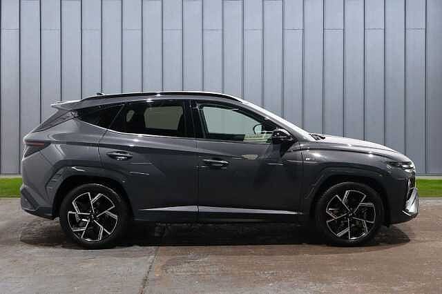 Hyundai TUCSON 1.6 T-GDi MHEV N Line S DCT 4WD Euro 6 (s/s) 5dr Grey