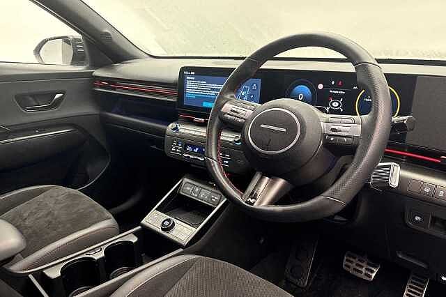 Hyundai KONA 1.6 h-GDi N Line S DCT Euro 6 (s/s) 5dr Grey