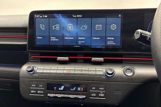 Hyundai KONA 1.6 h-GDi N Line S DCT Euro 6 (s/s) 5dr Black